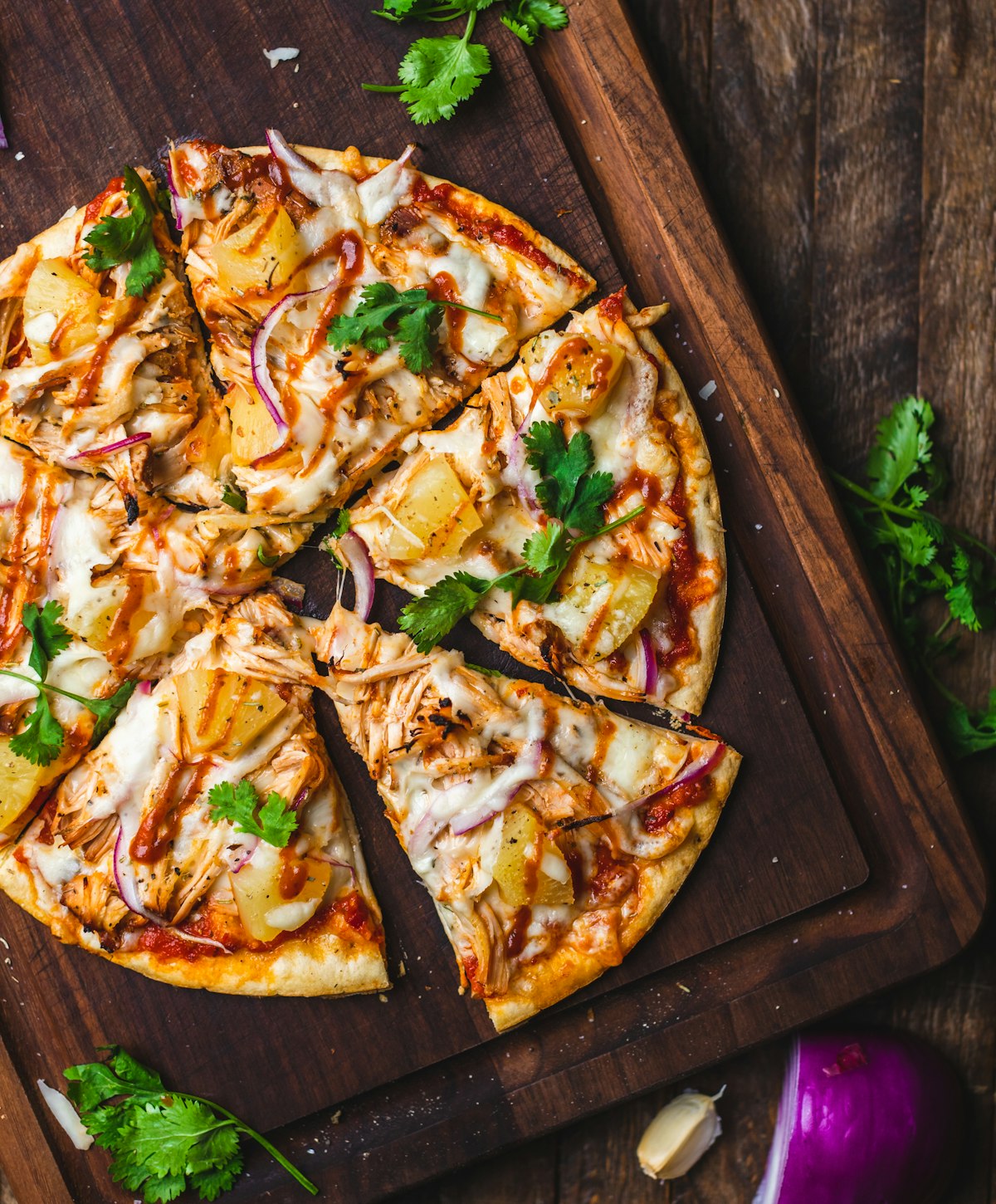 4 Cheese & Wilted Arugula Pizza